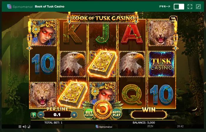 Book of Tusk Casino
