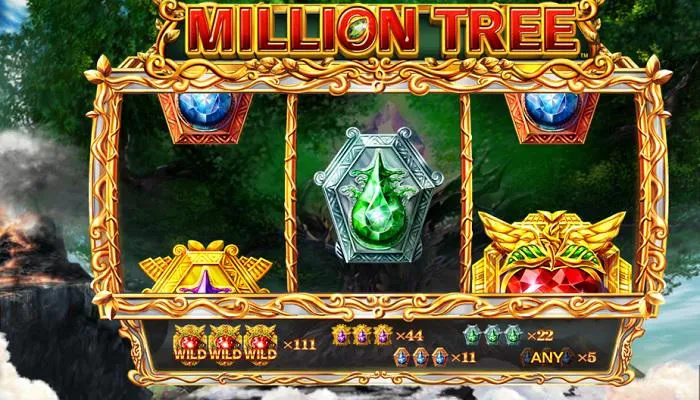テッドベットカジノのスロットランキング6位「MILLION TREE」